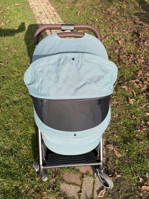 Cybex, Balios S Lux 2 in 1 TPE B, Stormy Blue + adaptori scoica auto