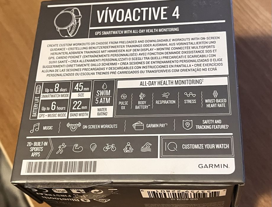Ceas Garmin Vivoactive 4