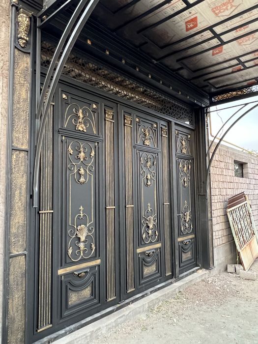 Temir darvoza ворота желенй