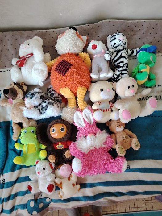 Продам разные мягкие игрушки