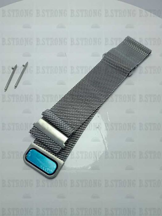 Bratara ceas magnetica 22mm cu 2 telescoape quick Gri sau Negru