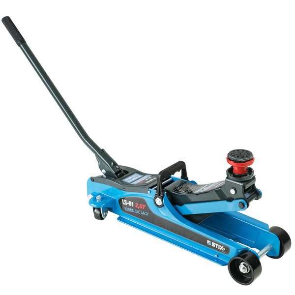 Нископрофилен хидравличен крик крокодил 2.5 тона 85 – 365мм STIX