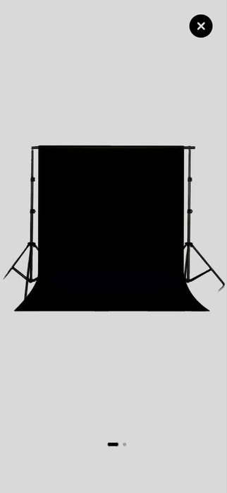 Fundal negru cu suport pentru foto