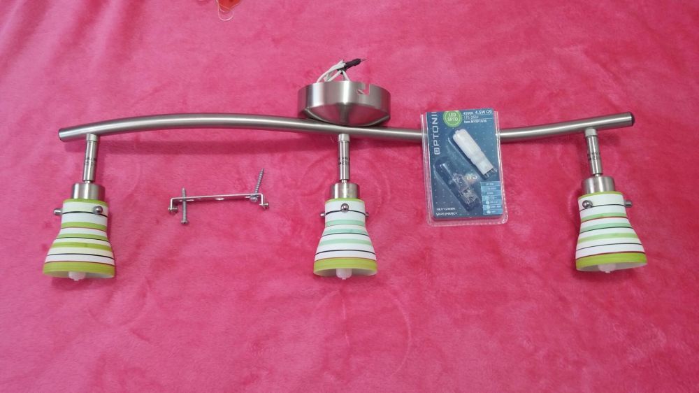 Lustra led cu bec led g9