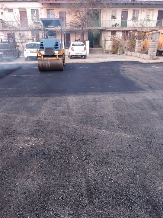 Укладка асфальта на территории, асфальтирование в Актау - Cтроительные ...
