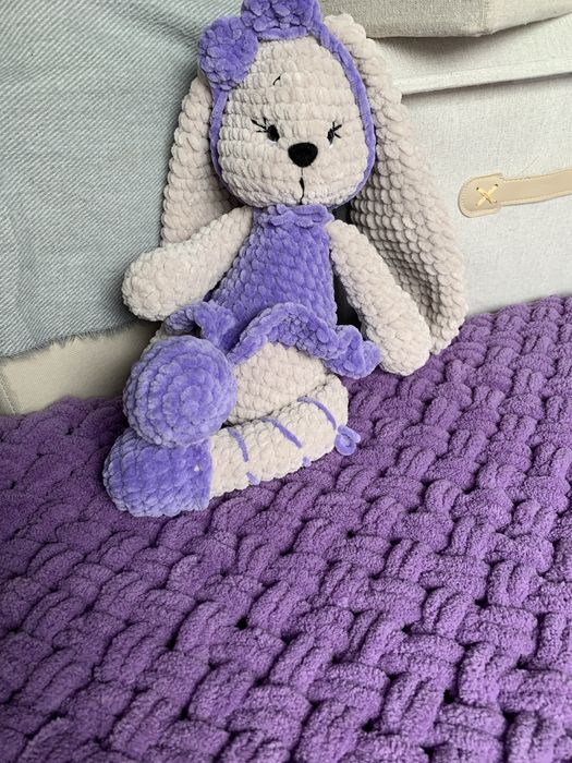 Set nou-născuti paturica si jucarie