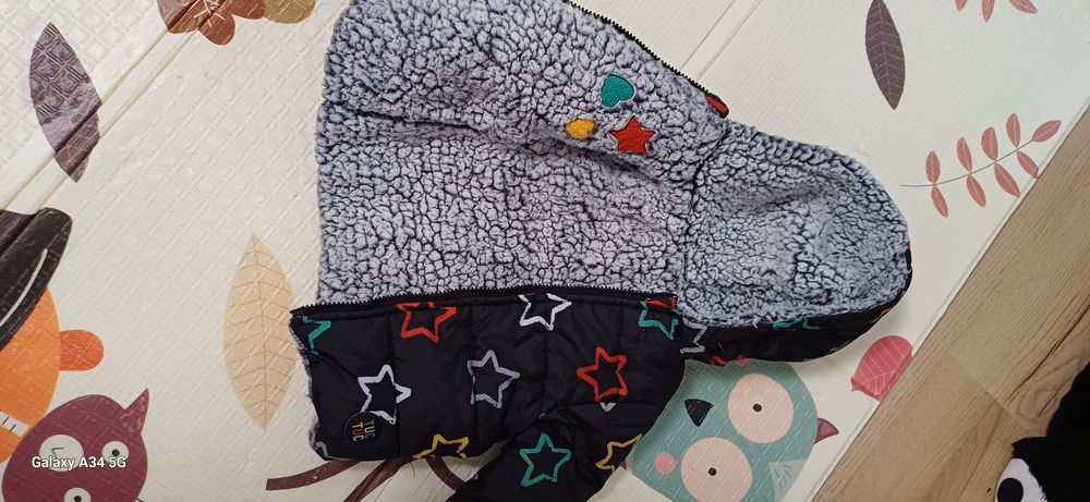 Двулицево топло бебешко яке