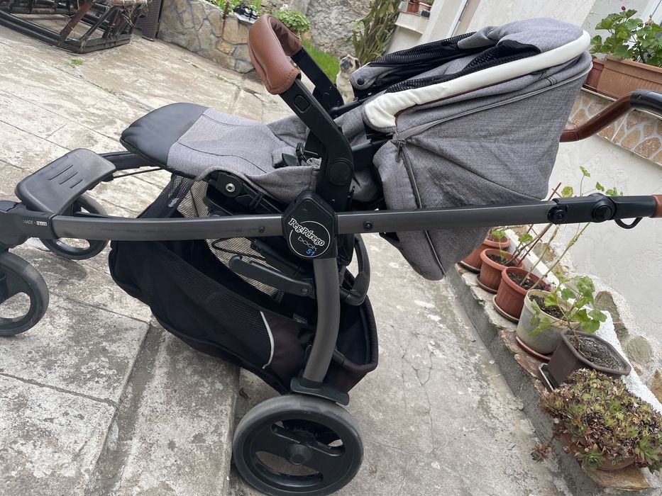 Продавам бебешка количка само с летен кош