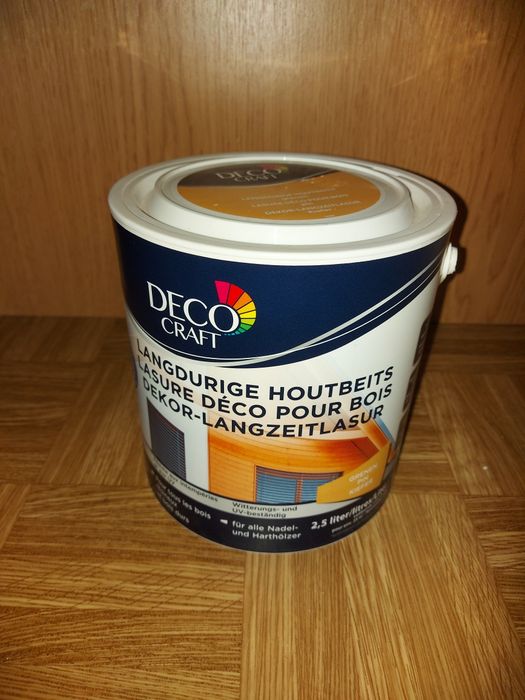 Lazura/baiț pe baza apa Nr Sicher, Deco Craft Germania