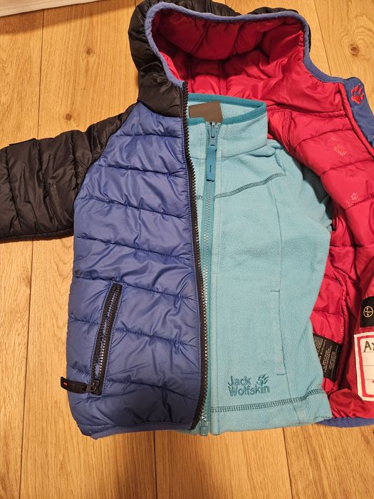 Geaca si polar Jack Wolfskin marime 92