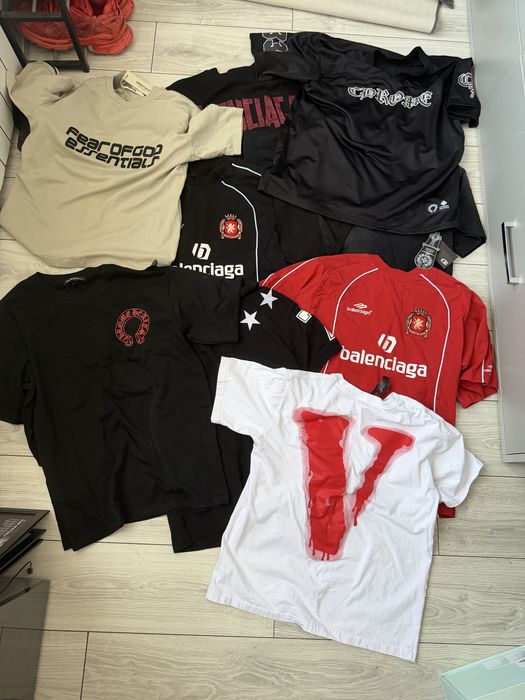 Тениски Chrome Hearts,Balenciaga,acne studios,essentials,givenchy,vlone