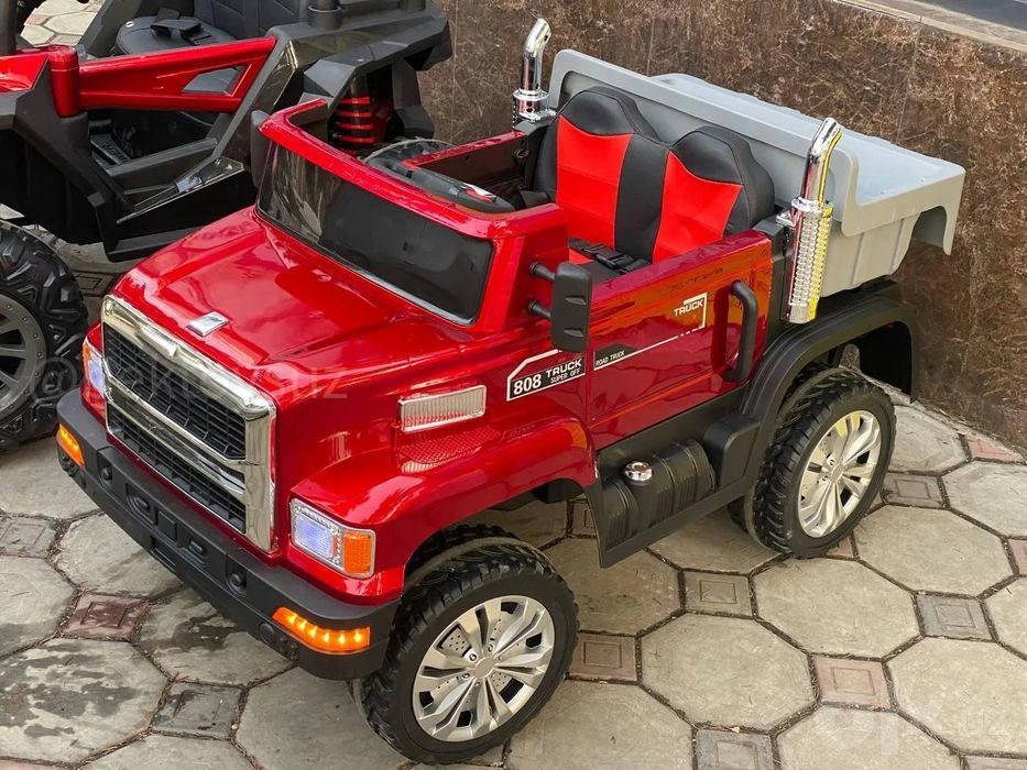 Детский грузовик самосвал 4x4 12V Bluetooth EVA колёса с пультом