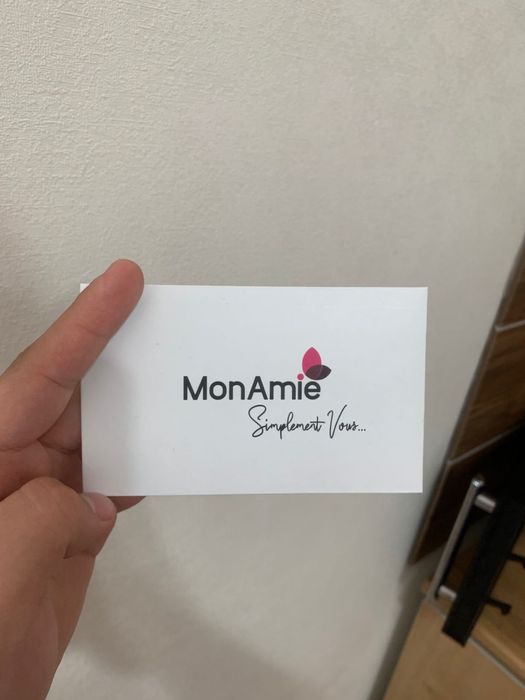 Сертификат Mon Amie