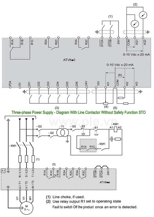 (ATV650D11N4E) Преобразователь частоты