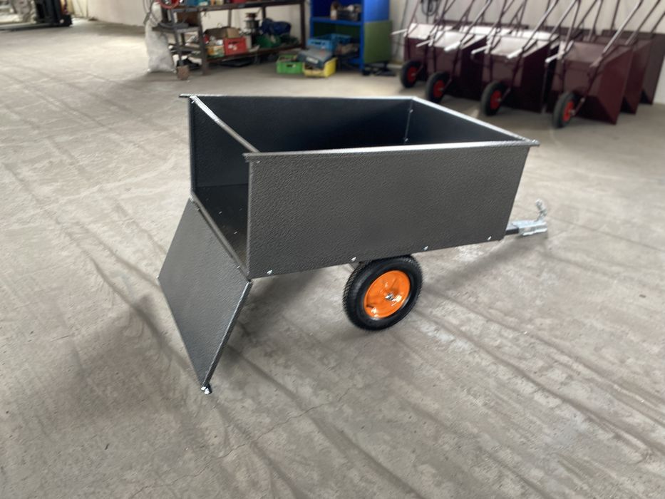 Remorca atv motocultor tractoras tuns iarba