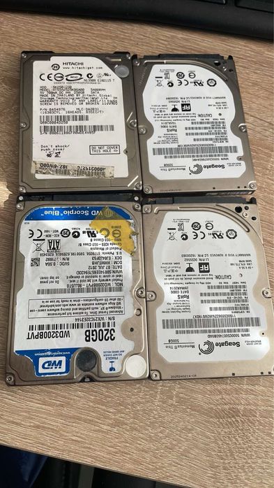 Хардиск сата 2.5” 320Gb, 500Gb