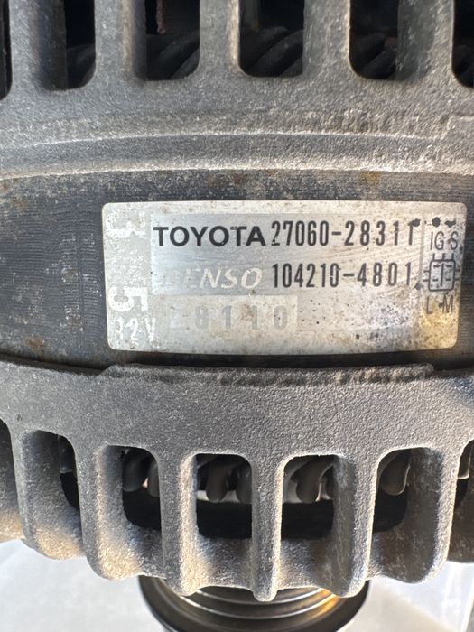 Генератор на камри