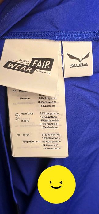 Salewa AGNER DST M HYB HZ ELECTRIC tricou barbati alpinism si drumetii