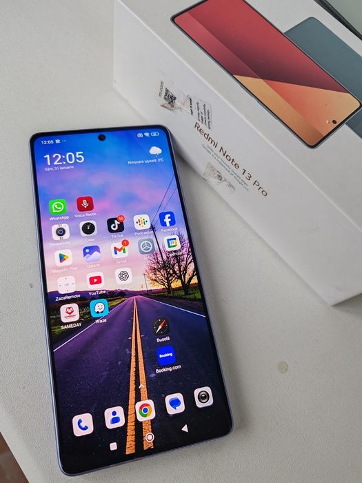 schimb Xiaomi note 13 pro nou 256gb și 8+8 GB RAM camera foto 200