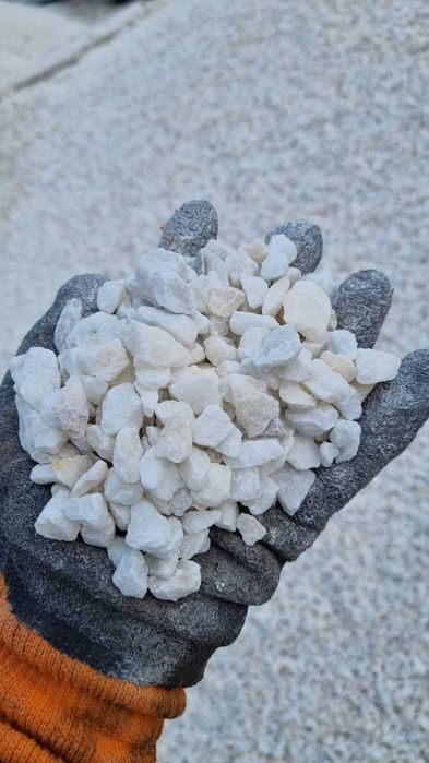 PROMO - Marmura Mix - Piatra Alba Mix la Sac de 50 kg - CLUJ