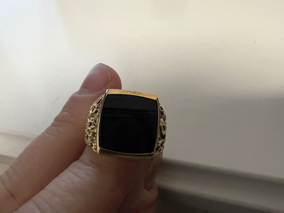 Inel aur 14 k barbati