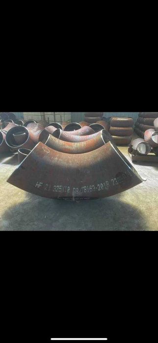 отвод стальной без шовный от ɸ57 ст.4 до ɸ1020 ст.12