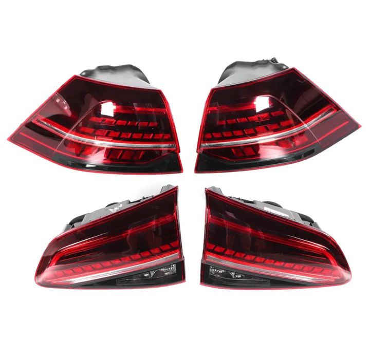 Set Lampi Triple Tripla Stop Stopuri Volkswagen Vw Golf 7 Mk7 2013-20