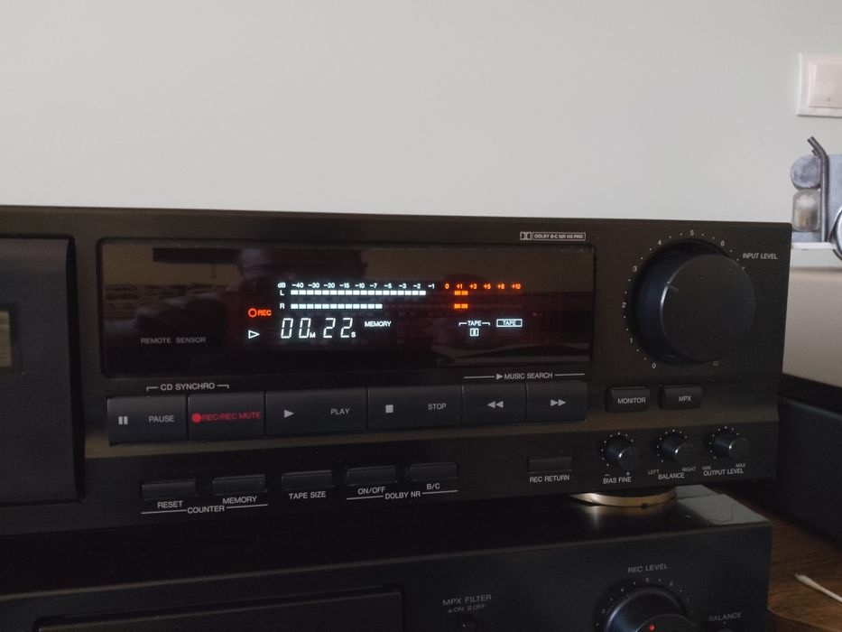 Deck Denon DRM 740/Telecomanda