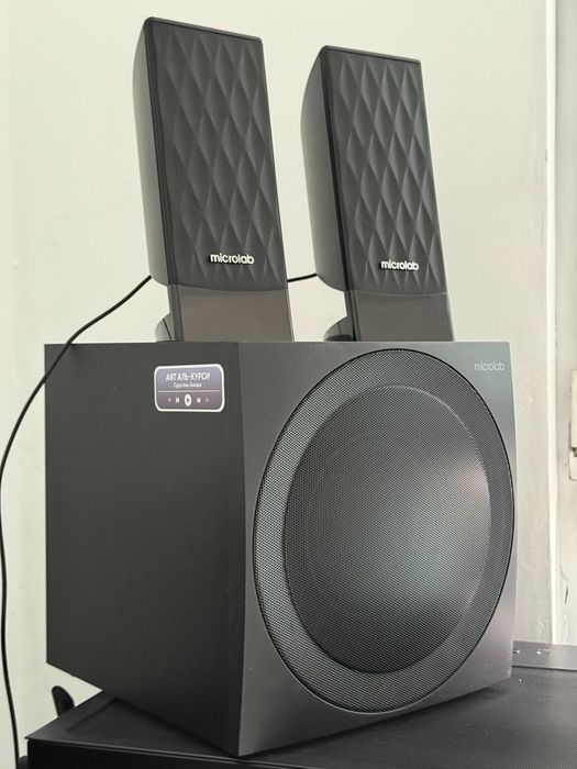 Колонки Microlab M-300U (2.1), Black