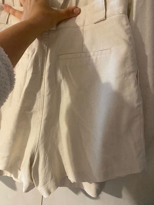 Ленен костюм сако и панталонки