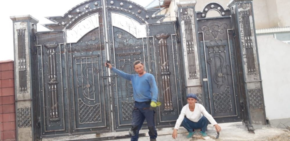 Сварщик. Навес, ворота, ограждение, перила, лестница, забор, оградка.