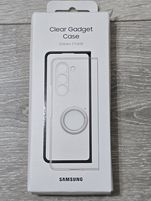 Carcasă transparentă originală Samsung EF-XF946 pentru Galaxy Z Fold5