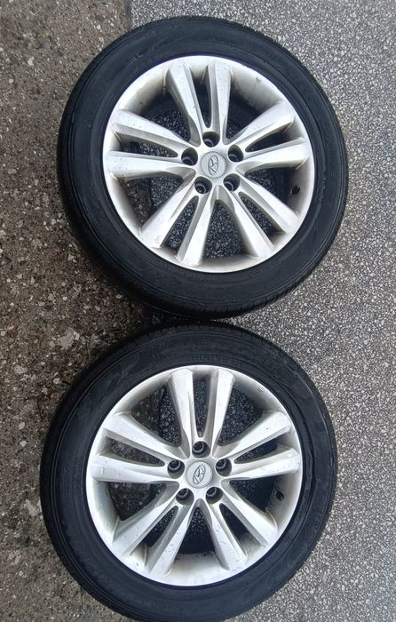 Пет оригинални лети джанти 18-ки Хюндай ИХ 35