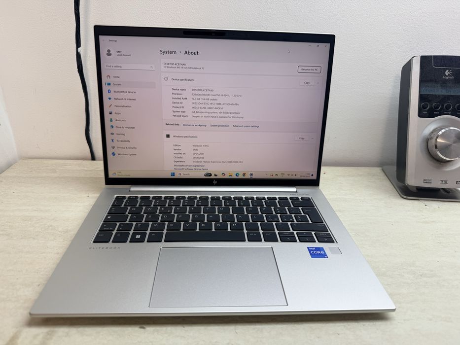 Hp Elitebook 840 G9 i5 16 Gb DDR5 Nvme 512 IMPECABIL