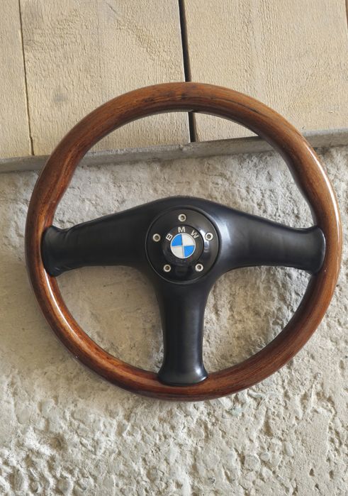 Руль дерево бмв е34, е30, е28, е32