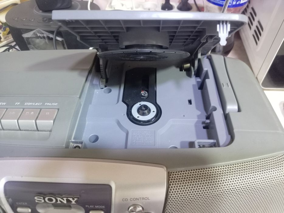 Sony boombox cd кассета