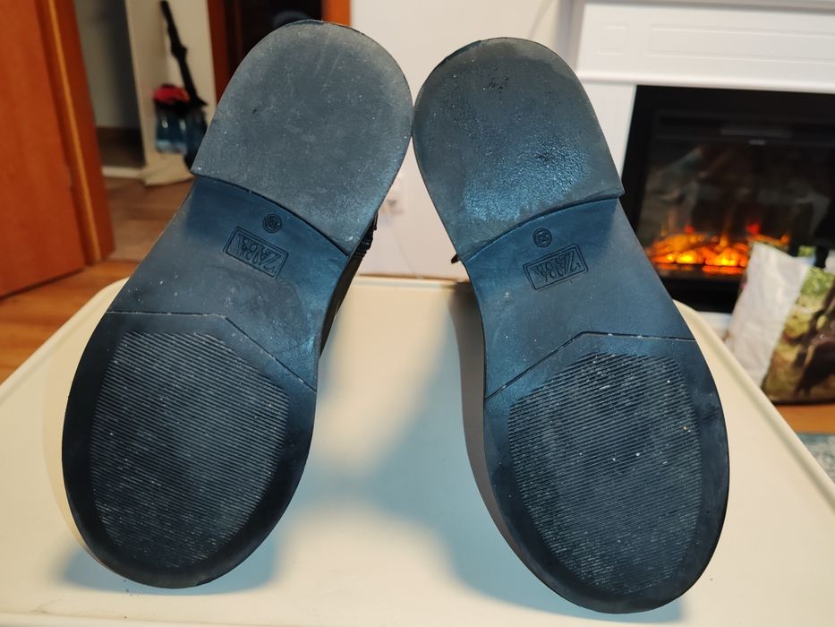 Cizme Zara piele fete Nr 33 impecabile, ca noi