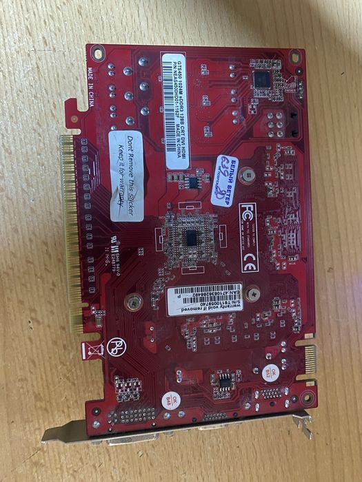 Видеокарта GTS 450 1gb ddr3