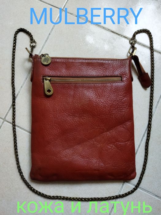MULBERRY сумка  через плечо кожаная