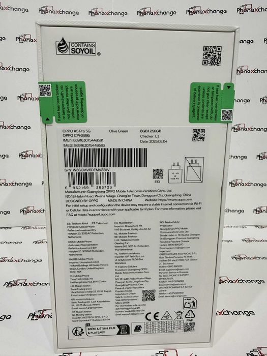 Oppo A5 Pro 5G Olive Green 256/8GB Sigilat