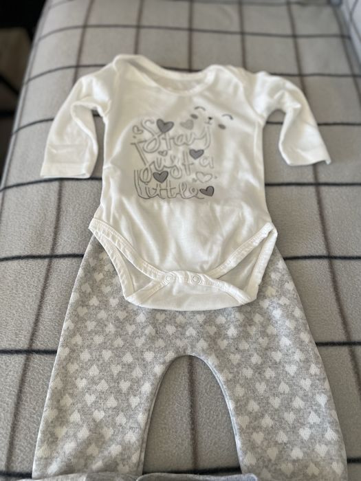 Комплект за бебе от 3 части 0-3