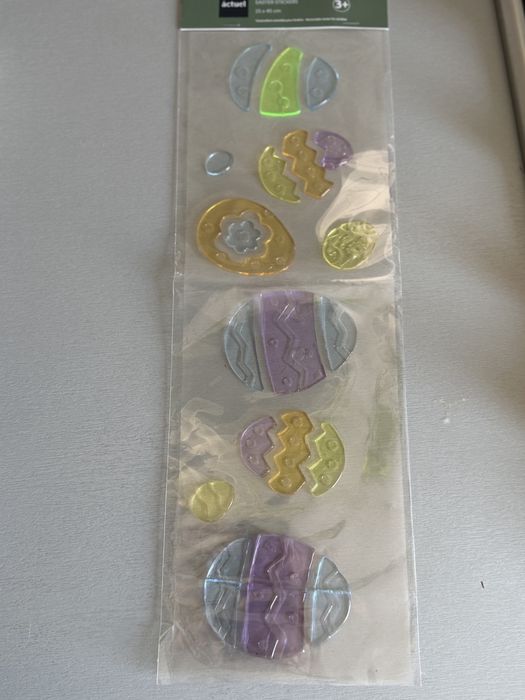Stickere gel pentru geam tematica Paste