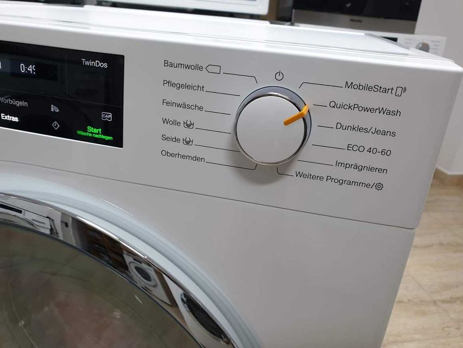 Miele 1600rpm 9кг Wi-Fi TwinDos Пералня Миеле 12м Гаранция