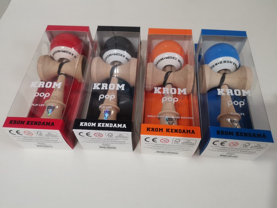 Kendama krom pop sticky originala/Krom Kendame pop, diverse culori