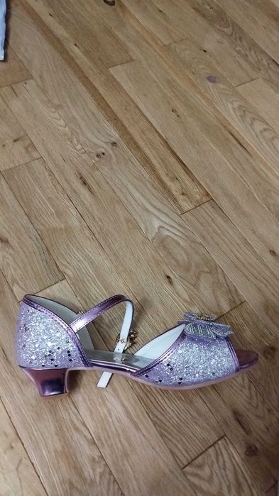 Sandale de prințesă pentru copii, cu toc înalt