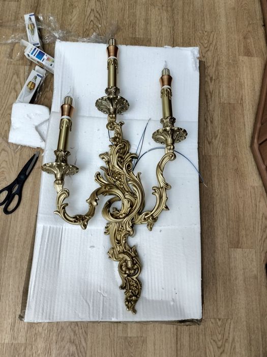 Продам бра из латуни