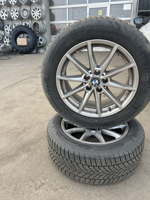 Jante BMW 17 originale+cauciucuri noi rulate 4000km