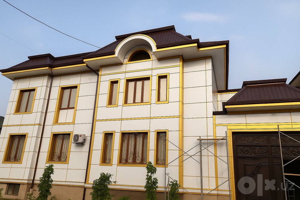 Alucobond_ornatish alikafon xizmati alkafon  alucobond alkafon usta