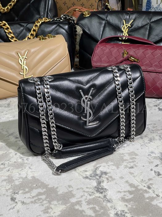 Geanta Y4es S8int L9ent - Loulou noua Negru/Argintiu