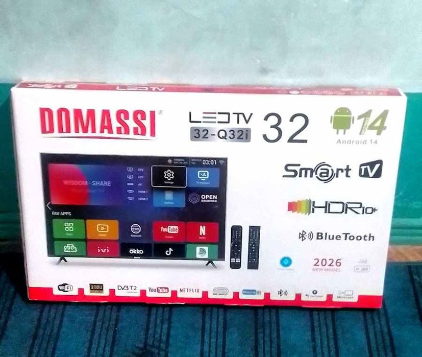Televizor Domassi yap yangi